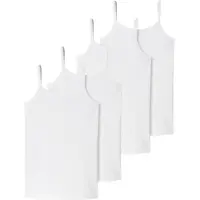 Schiesser Maillot de corps blanc