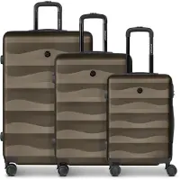 SMARTBOX Ensemble de bagages 'Edition 03' marron / noir