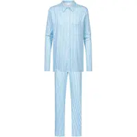 Mey Pyjama 'Elva' bleu fumé / bleu pastel