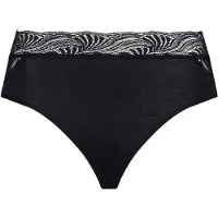 Hanro Slip ' Cotton Delight ' noir