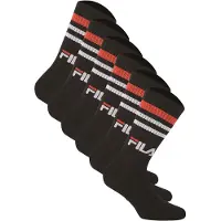 FILA Chaussettes de sport rouge / noir / blanc