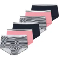 Schiesser Sous-vêtements bleu marine / rose ancienne / blanc