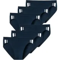 Schiesser Slip bleu marine / blanc