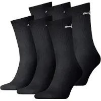 Puma Chaussettes de sport noir / blanc cassé