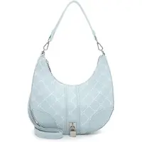 Tamaris Sac bandoulière 'Antonina' bleu clair / blanc