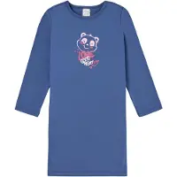 Schiesser Chemise de nuit bleu / rose