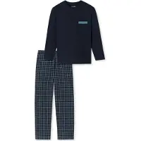 Schiesser Pyjama long bleu