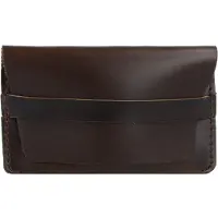 Buckle & Seam Étui 'Lima' brun foncé