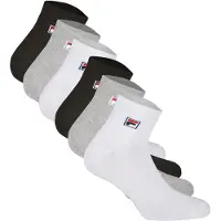 FILA Chaussettes gris / noir / blanc