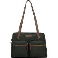 Green Burry Sac bandoulière marron / vert