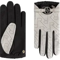 Roeckl Gants 'NICE TOUCH' crème / noir