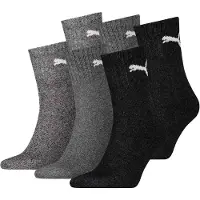 Puma Chaussettes gris foncé / noir / blanc