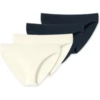 Schiesser Slip ' Uncover ' crème / noir