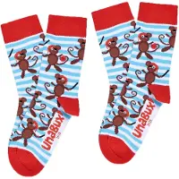 Unabux Chaussettes mélange de couleurs