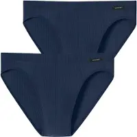 Schiesser Slip bleu / bleu marine