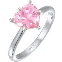 Elli Bague 'Herz' rose / argent