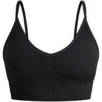 SMILODOX Soutien-gorge de sport noir / blanc