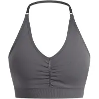 SMILODOX Soutien-gorge de sport anthracite / noir