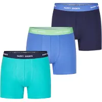Happy Shorts Boxers ' Jersey ' bleu marine