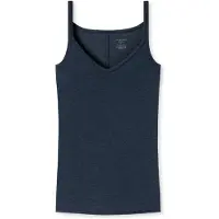 Schiesser Maillot de corps bleu nuit