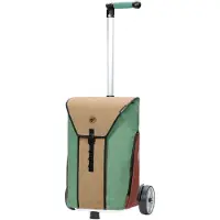 Andersen Shopper Valisette 'Oli' beige / menthe / rouge