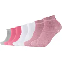 Camano Chaussettes gris clair / rose clair / rose foncé / blanc