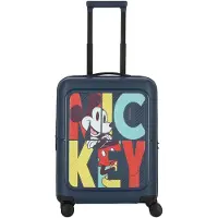 American Tourister trolley Dashpop Disney Spinner 55 / 20 EXP TSA Mickey Pop Letters bleu gris