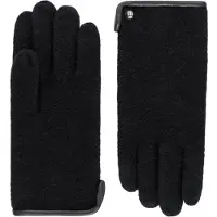 Roeckl Gants 'FELTED WOOL' noir