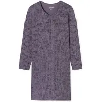 Schiesser Chemise de nuit ' UNCOVER Nightwear ' prune