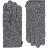 Roeckl Gants 'FELTED WOOL' gris / gris basalte / gris argenté / gris fumé / gris clair / gris chiné