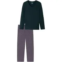Schiesser Pyjama ' UNCOVER Nightwear ' bleu nuit
