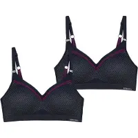 Triumph Soutien-gorge de sport ' Triaction Free Motion ' aubergine / noir