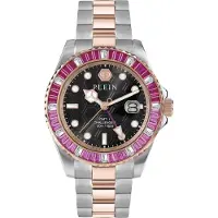 Philipp Plein Watches Montre à affichage analogique or / fuchsia / argent