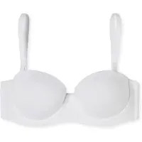 Schiesser Soutien-gorge ' Bandeau mit Schale - Unique Micro ' blanc