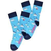 Unabux Chaussettes ' MIX ' bleu clair