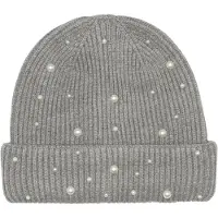s.Oliver Bonnet gris / blanc perle
