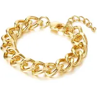 Lulu & Jane Bracelet jaune d'or