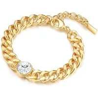 Lulu & Jane Bracelet jaune d'or