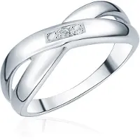 Lulu & Jane Bague argent