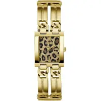 GUESS Montre à affichage analogique 'MOD ID' bronze / or / noir