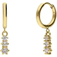 Lucardi Boucles d'oreilles 'Weinlese' or