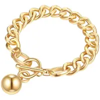 Lulu & Jane Bracelet jaune d'or
