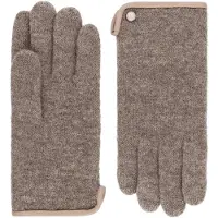 Roeckl Gants 'FELTED WOOL' beige / beige foncé / beige chiné / taupe