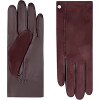 Roeckl Gants 'NANTES TOUCH' rouge / lie de vin / rouge foncé