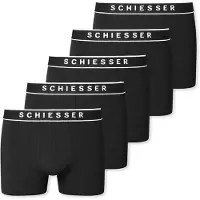 Schiesser Boxers noir / blanc