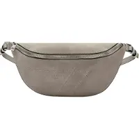 Liebeskind berlin Femmes, Sac banane, Belt-Bag Belt-Bag im Materialmix aus weichem Veloursleder, Beige