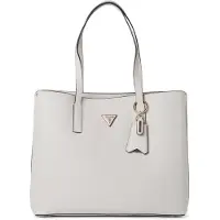 GUESS Femmes, Sac à main, Meridian Girlfriend, fermeture à glissière, Blanc