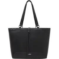 L.credi sac shopper sac à épaule Olga Shopper Black noir