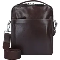 PICARD Sac à bandoulière brun foncé
