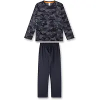 Sanetta Pyjama anthracite / taupe / gris foncé / noir